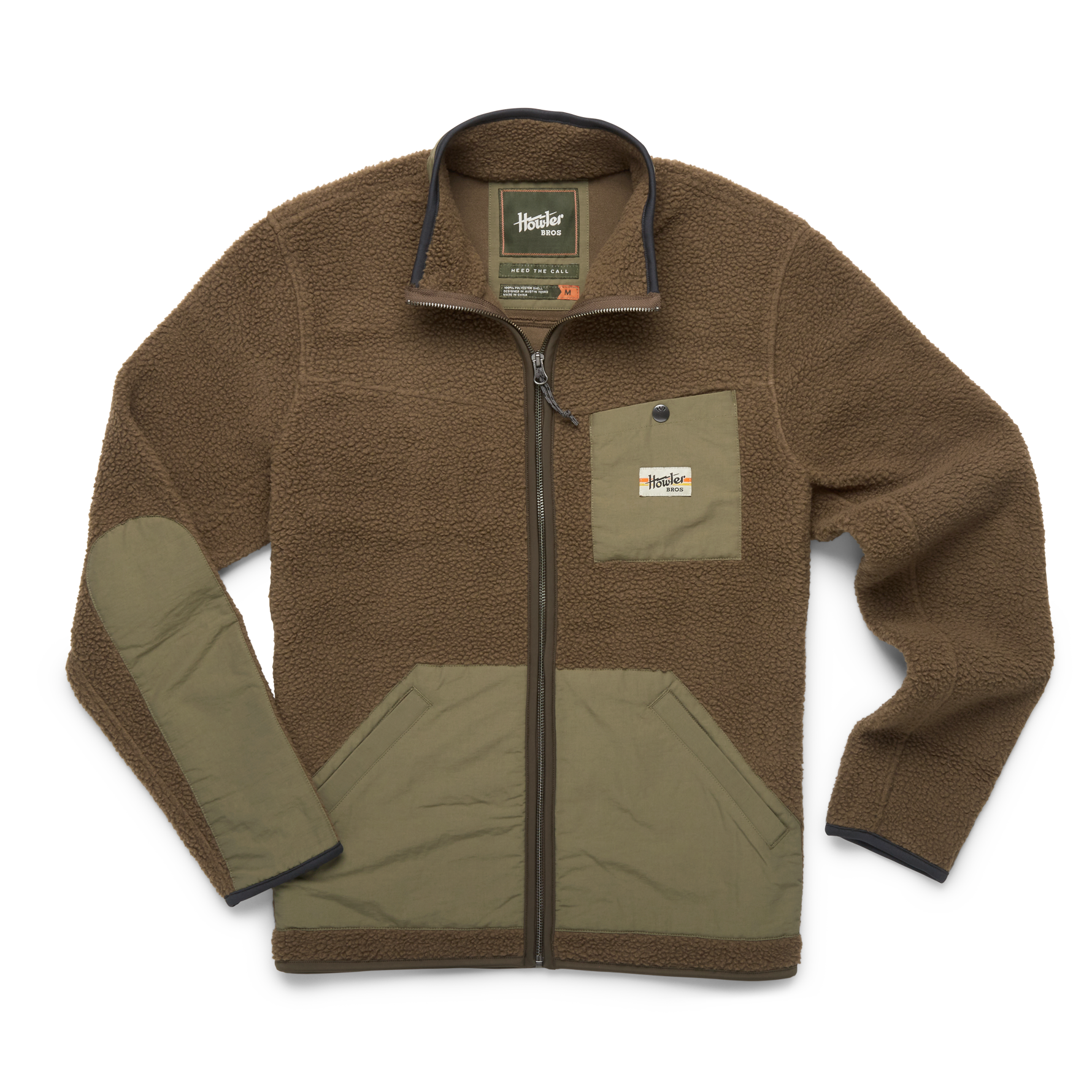 Chisos Fleece Jacket- Teak